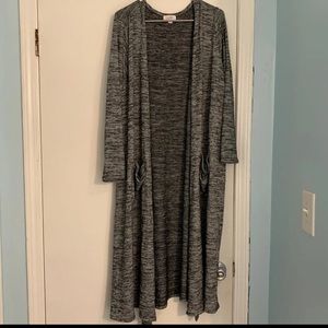 Lularoe Sarah Heathered Cardigan  XL